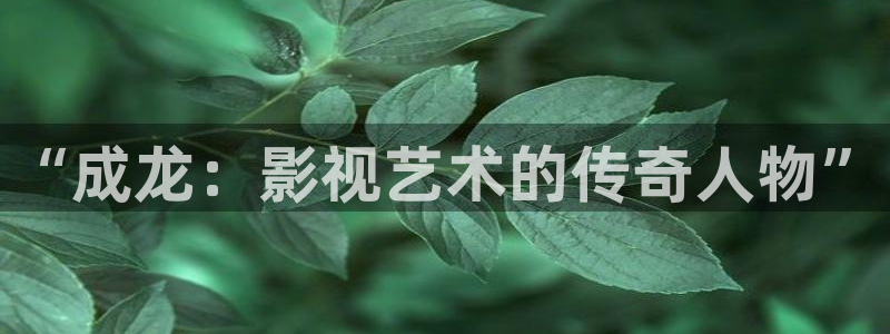 神马星辰影院在线观看：“成龙：影视艺术的传奇人物”