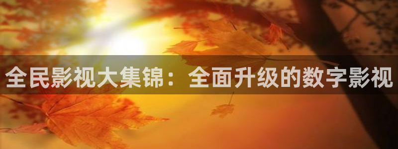 星辰影院?：全民影视大集锦：全面升级的数字影视